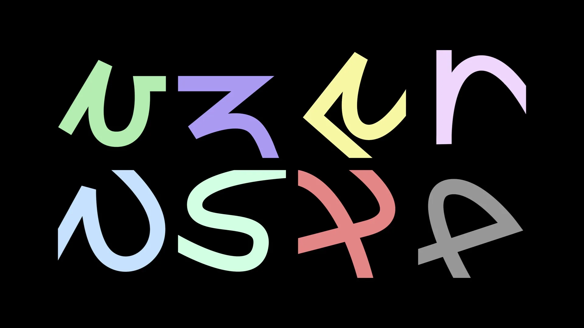 Графическая линия и логотип JoyOS